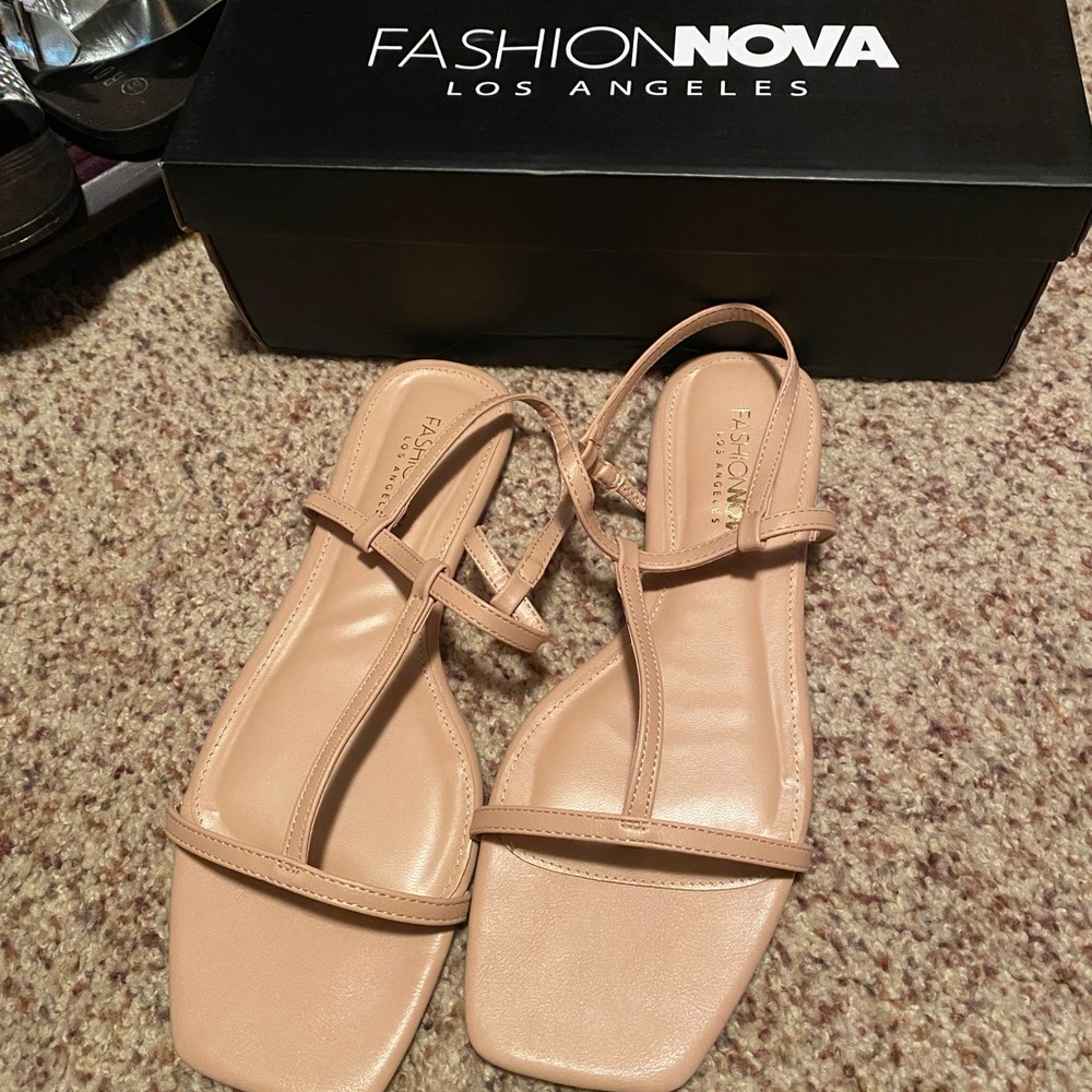 THREE pairs of sandals
